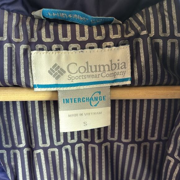 COLUMBIA Womens Cabin Chills Winter Coat INterchange 3-in-1 Jacket Small - Picture 11 of 13